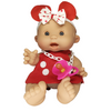 Pepotes Olivia - red plush dress and headband with ears